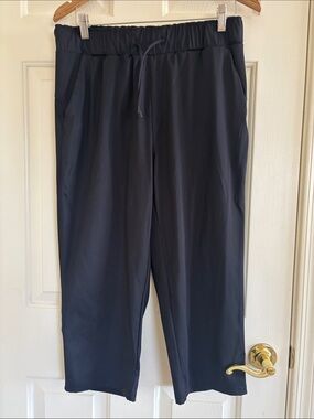 Women's Relaxed Black Drawstring Joggers